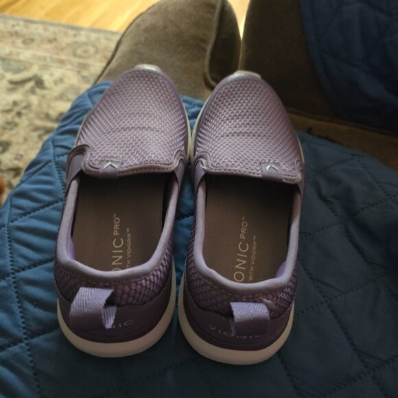Vionic slip on purple shoes - Picture 2 of 3